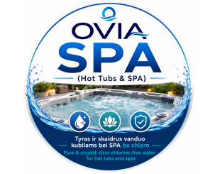 Kubilų, masažinių vonių (džiakuzi), SPA, baseinų vandens priežiūra ir dezinfekcija be chloro